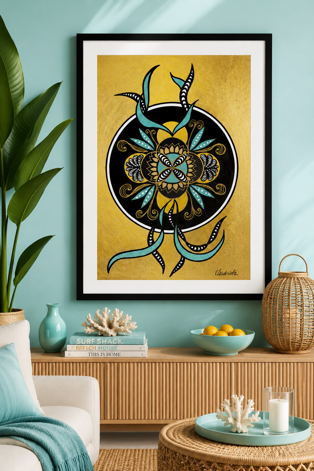 Sacred Geometry Artwork - Floral Patterns