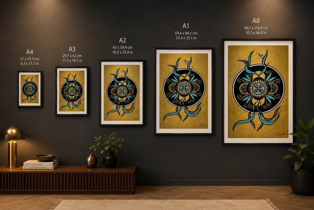 'Turquoise Bloom' - Sacred Floral Geometry