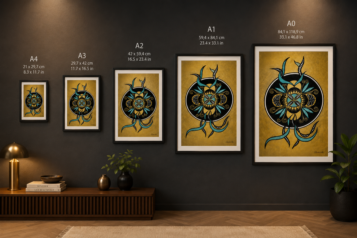 'Turquoise Bloom' - Sacred Floral Geometry