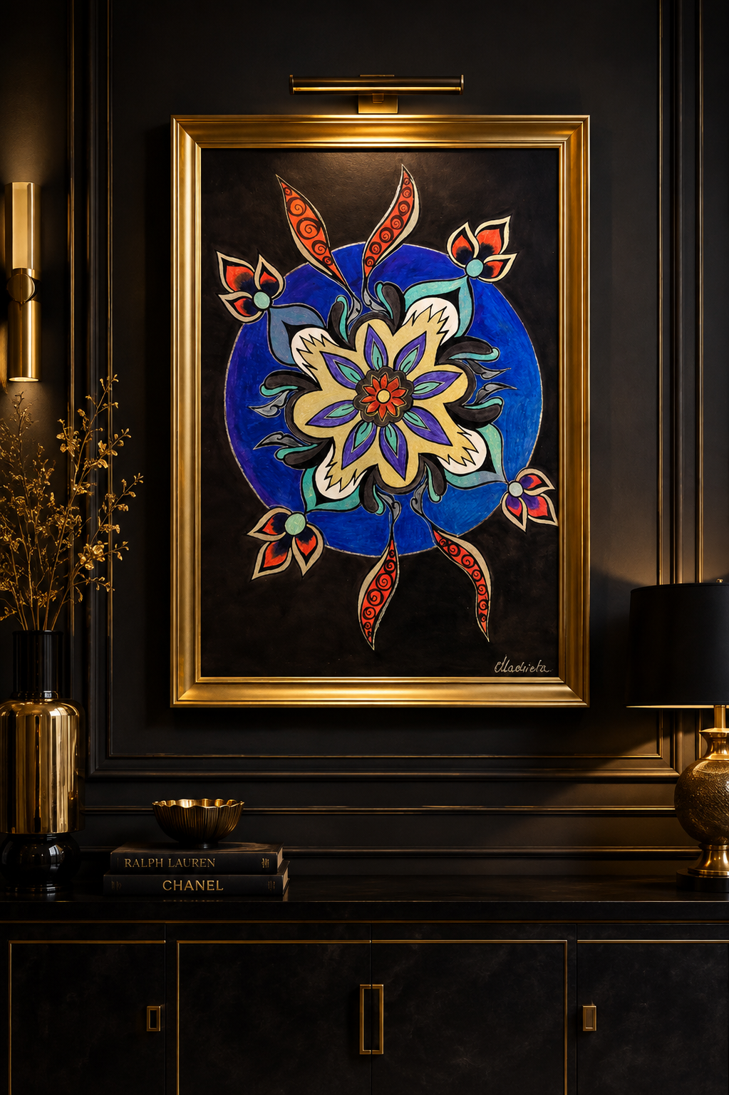 'Turquoise Soul Mandala'